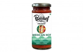 Bechef Mexican Hot Sauce - Marinade  Glass Jar  230 grams